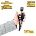 thumbnail image 4 of Mythrojan THE WEALTHY MERCHANT - Viking Drinking Horn with Black Leather holder Authentic Medieval Inspired Viking Wine/Mead Mug – Polished Finish, 4 of 5