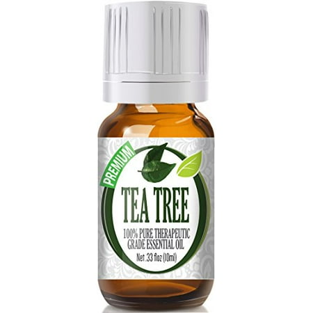 Healing Solutions - Tea Tree Oil (10ml) 100% Pure, Best Therapeutic Grade Essential Oil -