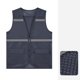 thumbnail image 5 of Chaquetas y abrigos casuales sin mangas y sin capucha para niños, estudiantes, padres e hijos, para actividades al aire libre, ropa de trabajo reflectante, chaqueta para niños, 5 of 9