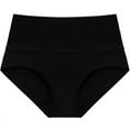 thumbnail image 3 of Women's Cotton Underwear Soft Breathable High Waisted Panties for Women 4-Pack, 3 of 3