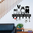 thumbnail image 3 of Handmadetneonsign Cute Dog Coat Rack Wall Hanger, Funny Dog Metal Wall Hooks, Dog Pet Keys Holder Home Decor 82994, 3 of 5