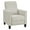 Beige, variant on Furniture of America Ducee Transitional Fabric Push Back Chair in Blue