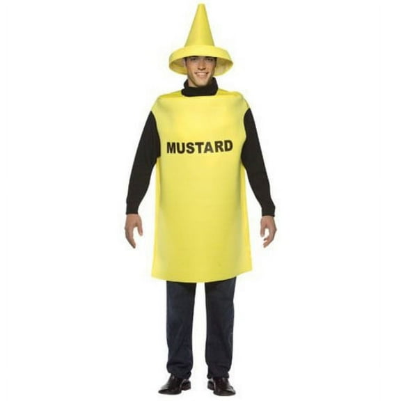 Rasta Imposta Mustard Men's Halloween Fancy-Dress Costume for Adult, One size