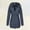 X-1142Navy, variant on YMNXA Women'S Padded Jacket Long Sleeve Solid Color Zipper Warm Slim Fit Fashion Comfortable Coat For Daily Wear Khaki L