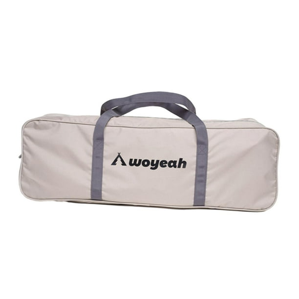 Bolsa de Almacenamiento para Tienda de Campaña, Bolsa de Lona para Viaje Al Aire Libre, Tela Oxford, Impermeable, Organizador para Senderismo, Bolsa D Caqui shamjiam Organizador de tienda