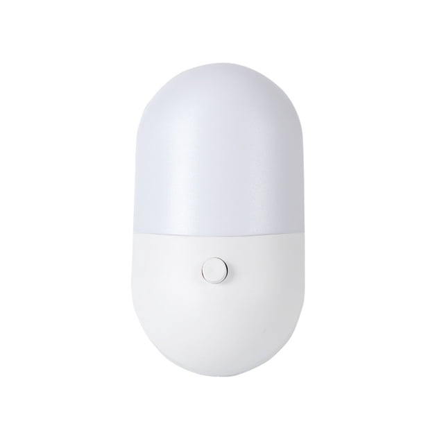 Mini luz nocturna LED con interruptor, luz nocturna enchufable, luz LED de protección ocular.