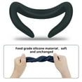 thumbnail image 6 of For Meta Quest 3 Silicone Face Cover Soft Breathable Skin-Friendly Sweatproof Hygienic VR Interface Pad, 6 of 9