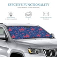 thumbnail image 4 of Bingfone Chicken and Rooster Car Windshield Sunshade,Sun Foldable Sun Shield Sun Visor for Car - Medium, 4 of 9