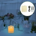 thumbnail image 4 of SHISUYAN Beige Candle Lamp with Dimming Atmosphere Light for Decor paraffin Material Safe Design 1 Set, 4 of 8