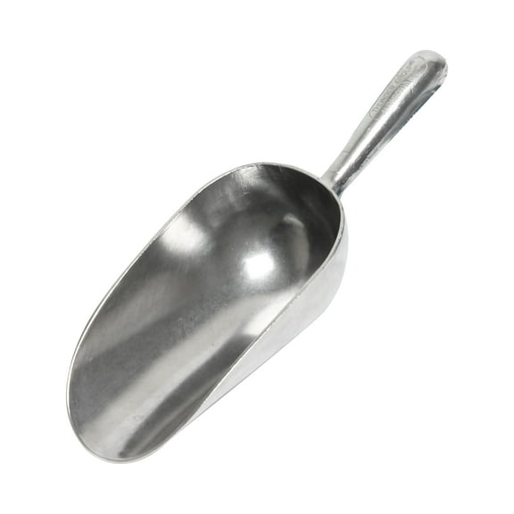 Excellante 5 oz Aluminum round bottom scoop, comes in each