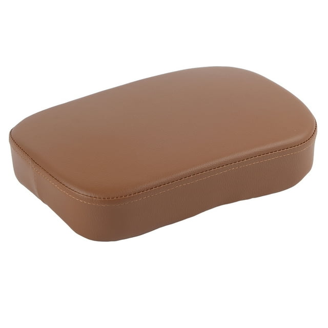 Asiento de pasajero trasero para motocicleta, marrón, 8 ventosas, para Bobber Chopper Jadeshay A
