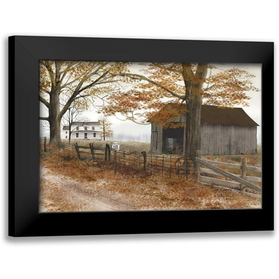Jacobs, Billy 14x11 Black Modern Framed Museum Art Print Titled - Old Country Road