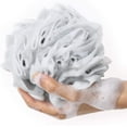 thumbnail image 2 of Loofahs de esponja de ducha de baño (60 g/unidad) bola de ducha de puf de malla, esponja de baño y ducha de malla, paquete de 4 Ormromra WRMH-109, 2 of 9