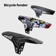 thumbnail image 4 of Pebbuoy Mountain Bike Fender High Strength Exquisite Pattern Not Easily Deformed Heat-Resistant Universal Simple Installation Bicycle Mudguard, 4 of 7