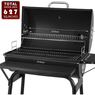 Pit Boss Portable Charcoal Lightweight Grill W/ Internal Fan