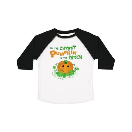 

Inktastic I m the Cutest Pumpkin in the Patch Gift Toddler Boy or Toddler Girl T-Shirt