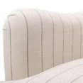 thumbnail image 6 of Pemberley Row Polyester Beige Arm Chair Rectangular Rolled Back 29.75"W x 34.50"D x 35.75"H, 6 of 9