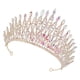 thumbnail image 5 of WORGEOUS Corona diadema boda corona novia boda tiara corona mujeres corona cumpleaños corona mujeres boda tocado boda accesorio para el cabello, 5 of 9
