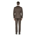 thumbnail image 2 of Porto Filo Men's 2 Piece Brown Slim Fit Suit, 2 of 3