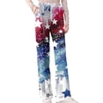 thumbnail image 4 of Womens Comfy Lounge Pants Loose Yoga Pant Drawstring Soft Pajama Pants with Pockets Regular and Plus Size, 4 of 5