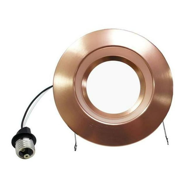 Nicor Lighting DCR561081205KAC 5-6 in. Indoor Recessed LED Light Fixture in Aged Copper