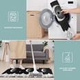thumbnail image 6 of Black White Moon Flower Mountain Pattern Kitchen Rugs Sets Of 3,Kitchen Runner Rugs Non Skid Washable,Decorative Kitchen Floor Mats for Kitchen,Sink,Laundry,17"x30"+ 17"x47" + 17"x59", 6 of 6