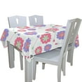 thumbnail image 4 of EREHome Floral Heart Tablecloths Arrow Table Top Decoration 60x84 inches, 4 of 4