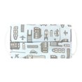 thumbnail image 1 of Kushies Washable Adult Mask - Blue City, 1 of 2