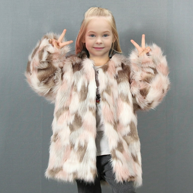 GEZHEN Children's Middle and Large Long Sleeved Tie Dye Plush