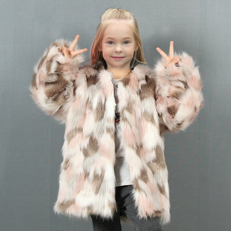 

kpoplk Baby Winter Coat Toddler Baby Boys Girls Fleece Lined Cotton Padded Jacket Winter Warm Hooded Puffer Coat Parka Overcoat Outwear(Pink)
