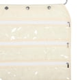 thumbnail image 3 of FOMIYES Organizador De Joyería Colgante De Tela Oxford Beige Para Viaje Y Almacenamiento En Auto, 3 of 7