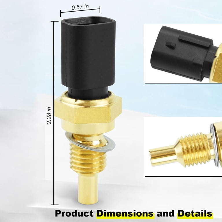 Mopar Genuine Fluid Temperature Sensor - Part #68164627AA