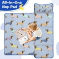 thumbnail image 4 of Colorful Funny Dachshund Toddler Nap Mats for Kids Preschool,Sleeping Mat Bag or Kids,Toddler Sleeping Bag,Toddler Nap Mat or Daycare, 4 of 6