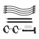 thumbnail image 4 of Kit de Barra de Pilates Portátil, Entrenador de Ejercicio para Fitness, Entrenamiento de Cuerpo Completo, Hombres, 4 of 9