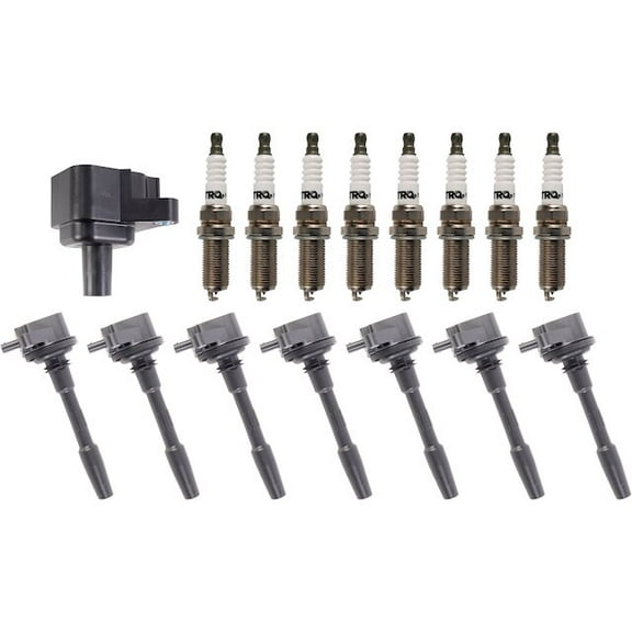Ignition Coil and Spark Plug Kit 16 Piece - Compatible with 2018 - 2020 Ford F-150 5.0L V8 2019