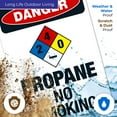 thumbnail image 5 of Propane No Smoking Sign, OSHA Danger Sign,, 5 of 8