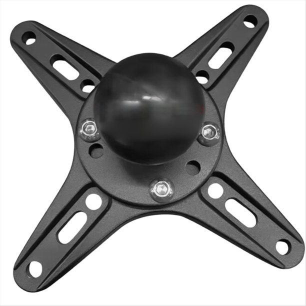 Adaptador de Montaje para Monitor Portátil con Placa de Soporte con Rótula de 1,5 Pulgadas A 100 X 100 mm (75 X 75 mm), Brazo de Pared Universal.