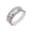 Silver, variant on FENGGHAO Mothers Day GRANDMA Alphabet Ring Gold Tone Creative Love Finger Ring Size 10 Fashion Jewelry Gift for Grandma