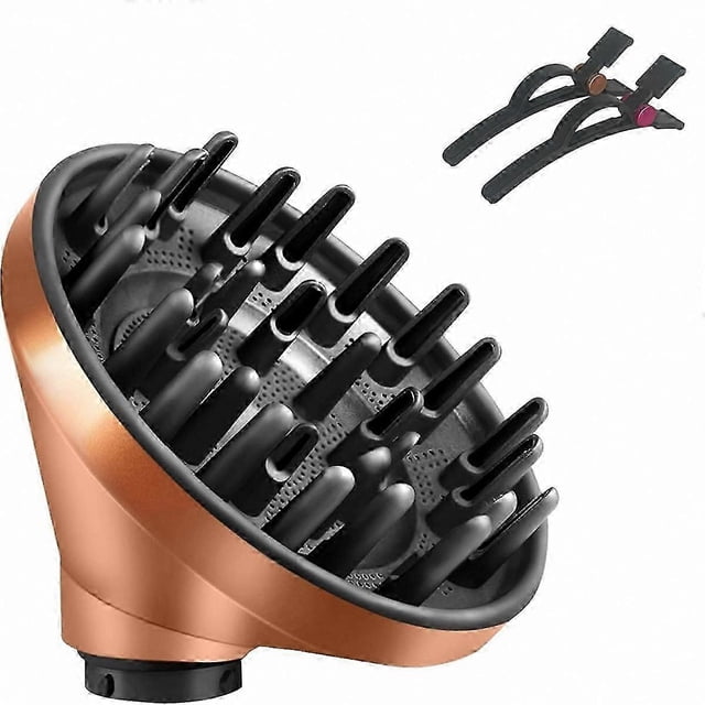VersaStyle Hair Dryer with Diffuser Nozzle for Curling Iron Functionality