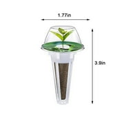 Luxcidy Seed Pod Kit for Hydroponics Growing System Salad Greens Pre-seeded Seed Pods Herb Garden Kit Grow Anything Kit with 30 Seedling Cover, 30 Planting Basket, 30 Stickers (Kit A)