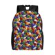 thumbnail image 1 of Fotbe Bowling Colorful Mochila de Viaje para Laptop, Mochila Ejecutiva Delgada y Resistente 15.6", 1 of 8