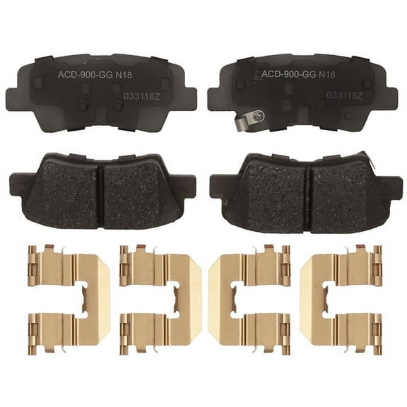 Disc Brake Pad Set Fits select: 2011-2014 HYUNDAI SONATA, 2011-2014 KIA OPTIMA