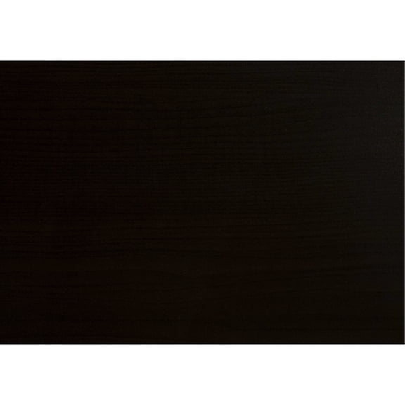 Modern nightstand with a large storage drawer and open bottom shelf in warm espresso finish for bedroom