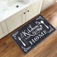 thumbnail image 2 of MeyJey Farmhouse Kitchen Rug Set, 3 Piece Non-Slip Kitchen Mat Machine Washable Runner Rug for Home Floor and Living Room, Black/White, 2 of 14