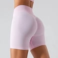 thumbnail image 5 of Pantalones cortos deportivos para mujer, mallas cortas para Yoga, a prueba de sentadillas, cintura alta, Fitness, ajustados, secado rápido, ciclismo, entrenamiento, gimnasio, 5 of 5