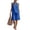 Blue #19, variant on Linen Short Sets for Women Sleeveless V Neck Tops & Mini Skirts Travel Sets 2026 Summer Fashion Cotton Wide Leg Loose Fit Outfits with Pockets Red S