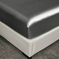 thumbnail image 6 of QUTETN Satin-Silk Sheets Bed Deep Pocket Twin Full Queen King Bed Mattress Cotton Cover Soft, 6 of 7
