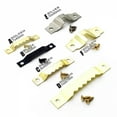 thumbnail image 2 of 25pcs Golden Silver Black Sawtooth Picture Frame Hanger Hanging Photo Wall Oil Painting Mirror Saw Tooth Hooks with Screws, 2 of 9