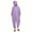 Purple, variant on FAWUUDO Onesie Adult Unisex Christmas Zipper Pajamas Animals One Piece Homewear for Women Men Yellow