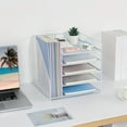 thumbnail image 3 of INTIGE 5-Tier Desk Organizer with File Holder, Paper Organizer with Letter Tray, 3 of 4